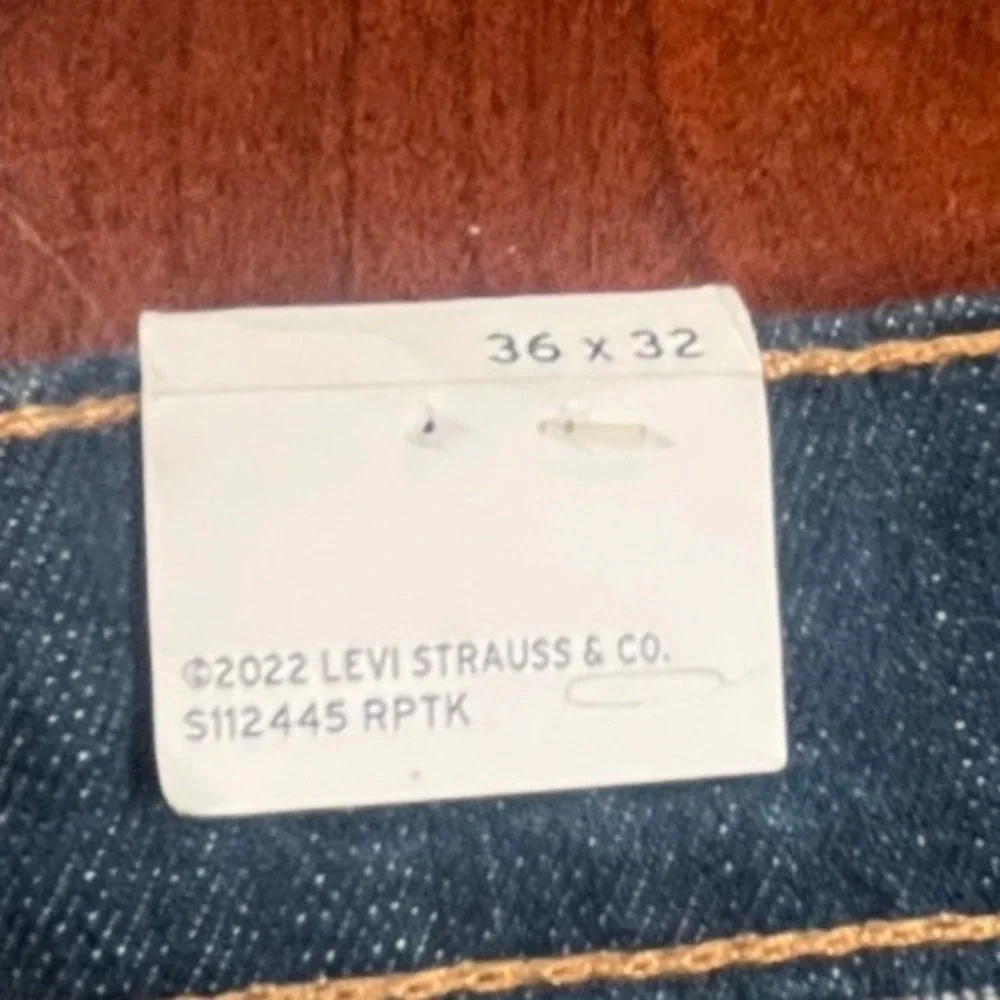 Levis 514 Straight Fit Mens Jeans 36x32 Fits 36x31 Nwt Light Acid Wash Blue